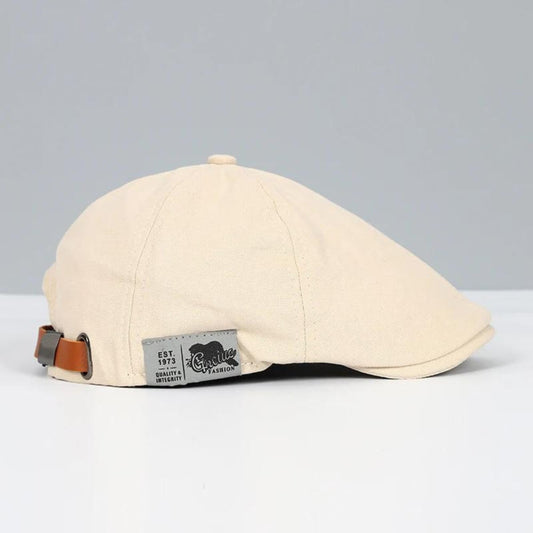 Heren platte pet in diverse kleuren – stijlvolle flat cap voor dagelijks gebruik en outdoor