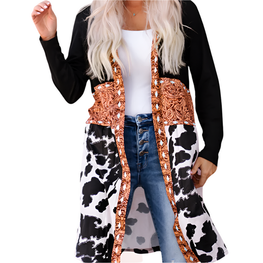 Halcyon - Modieus vest in Western-stijl voor dames