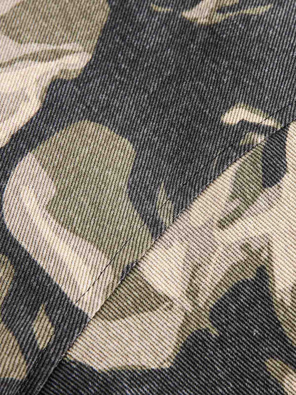 Heren winterjas met capuchon en imitatiebont voering – warme bomberjas in streetwear stijl met stoere vintage look en praktische zakken