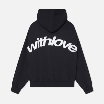 Hoodie met quote in diverse kleuren – unisex trui met capuchon en comfortabele pasvorm