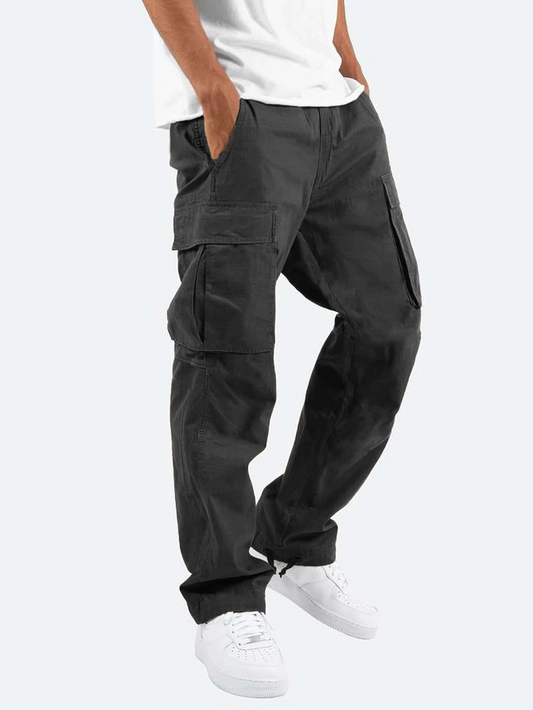Heren cargo broek in diverse kleuren – stoere cargobroek met relaxte fit en praktische zakken