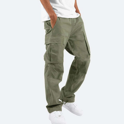 Heren cargo broek in diverse kleuren – stoere cargobroek met relaxte fit en praktische zakken