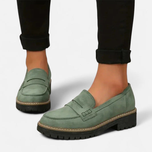 Dames loafers in diverse kleuren – trendy instappers met chunky zool en tijdloos design